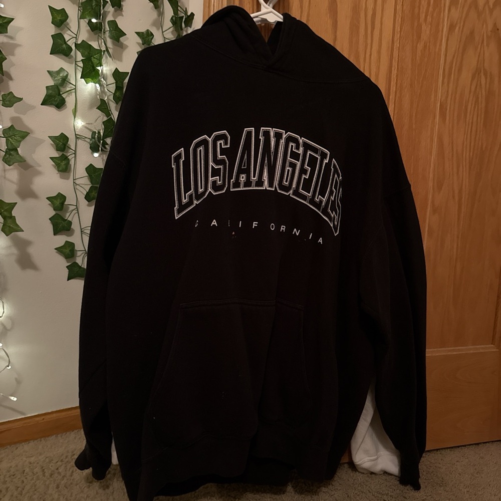 Black Los Angeles Hoodie